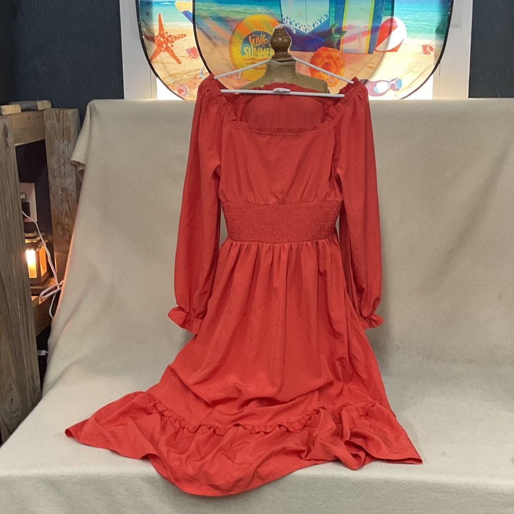 EUC Woman’s long sleeve off the shoulder MissKy dress